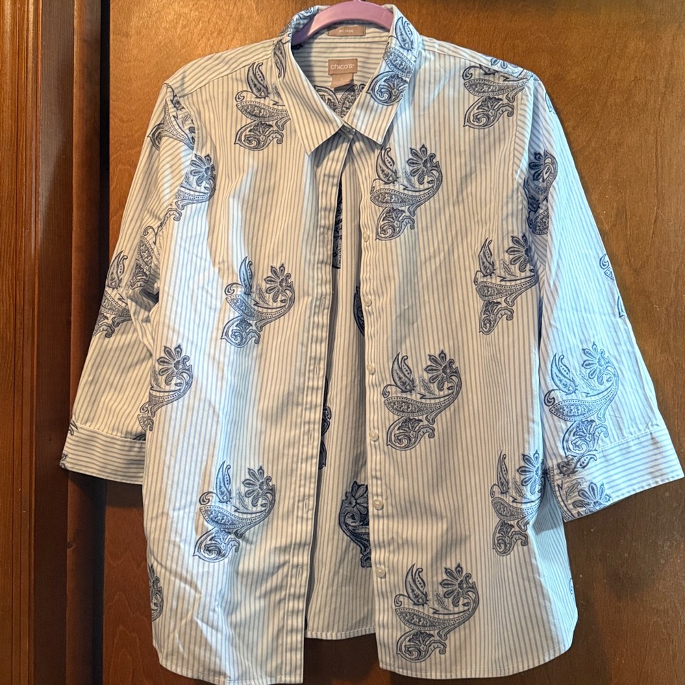 Chico’s 3 no iron top